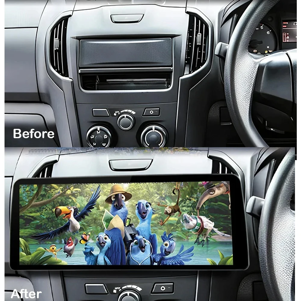 12 3-дюймовый Android для Chevrolet Trailblazer Holden Colorado S10 Isuzu D-max MU-X автомобильный радиоприемник