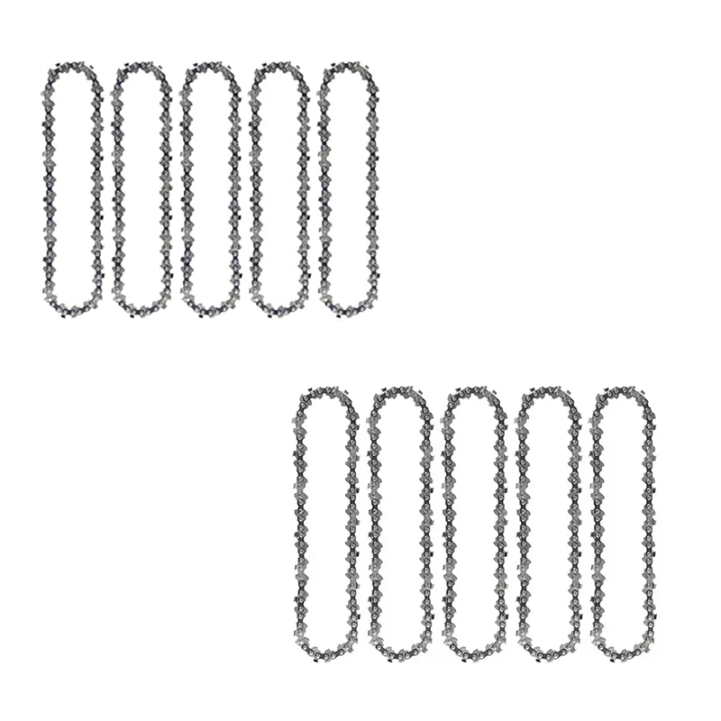 (5 PACK) Stihl Chainsaw Chain For Cordless Electric Portable All 6 Inch Mini Chainsaw Guide Saw Chain 4 Inch
