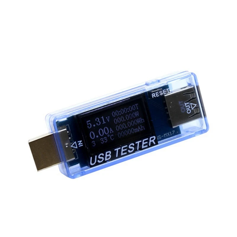 USB-тестер измеритель мощности постоянного тока 4 в-30 в цифровой вольтметр внешний