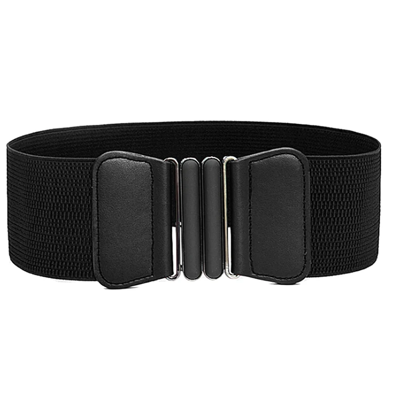 

Fashion Elastic Wide Belt for Women Stretch Thick Waist Dress Adornment Waistband Cummerbund Strap Belt Waist Women Accessories