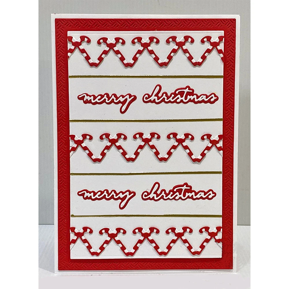 Холли Веселые Рождественские металлические штампы для резки DIY изготовление