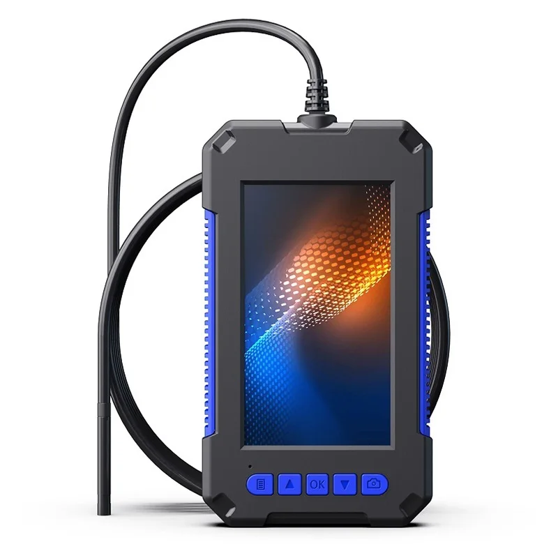 

4.3'' Screen Endoscope Camera Signal&Dual Lens Full HD Monitor HD1080P Industrial Inspection Borescope Waterproof