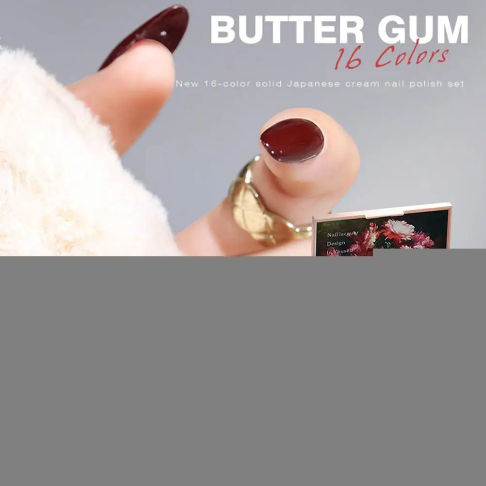 

16 Colors Nail Gel Palette Kit Cream Gel Nail Polish Nails Painting Soak Art Art Gel Nail Gel Design Design Uv Off O5m1