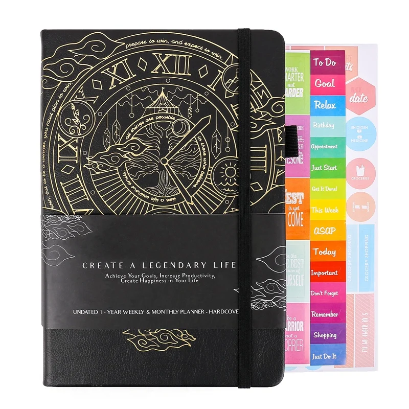 

Роскошный Еженедельный и ежедневный Органайзер со временными слотами