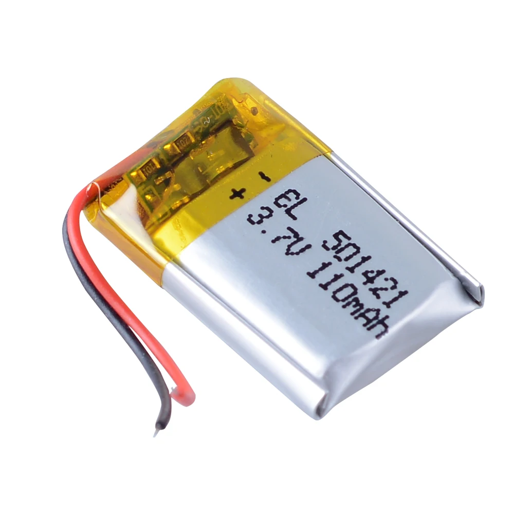 Литий-полимерная батарея LiPo 3 7В 110 мАч для 501522 501421