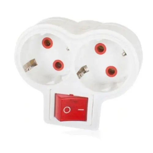 

2 Lİ SHUCKO FİŞLİ PRİZ DAISY (WITH SWITCH on) FETİH