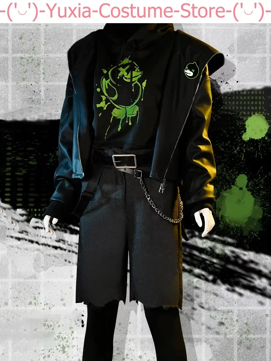 Костюм для косплея Subedar наемник с V-образным вырезом повседневная одежда в стиле