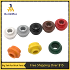 10 шт. круглая пластина Moc 85861 28626 29387 1x1 с открытым гвоздиком, кирпичная часть, совместимая с строительными блоками, частицы, сборка, игрушка в подарок