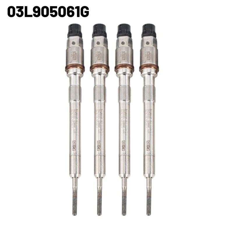 

4Pcs Engine Electric Heat Plugs For Car For VW A3 Q7 Golf Accessories Parts 03L905061G MYBT602601