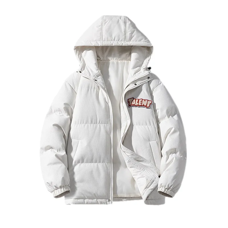 Men's winter Jacket Fashion men's cotton clothes Hooded cotton Jacket Trendy padded warm winter clothes Men's Clothing Parkas