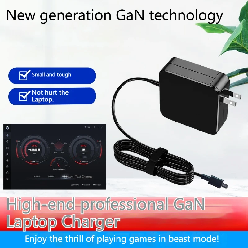 Адаптер переменного тока Corsulin 20 В 12 А 240 Вт GaN для ноутбука ASUS ROG Zephyrus G14 Air 2024 GA403 Rog G16