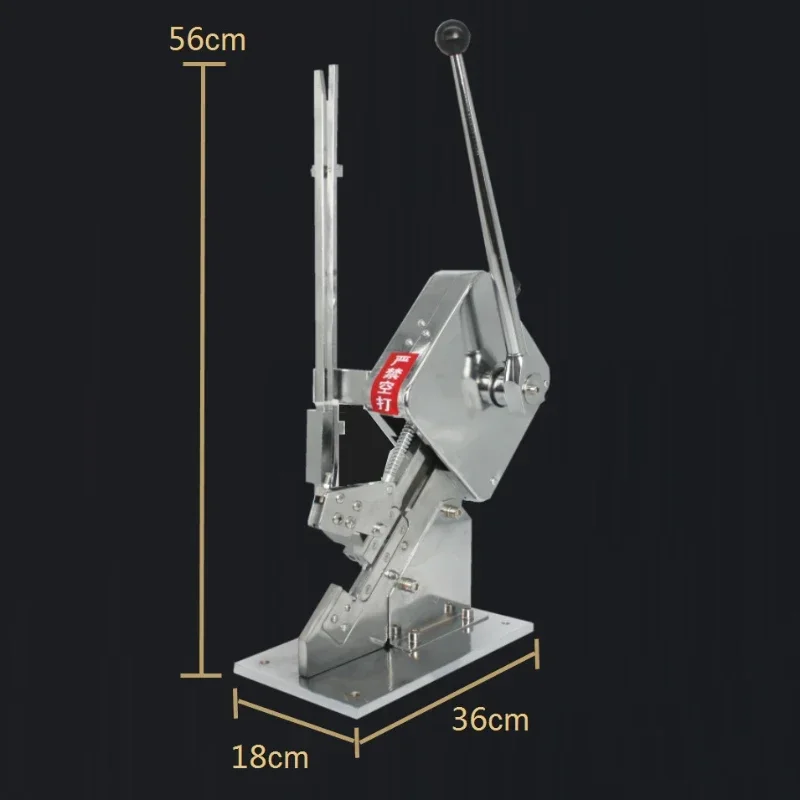 Машина для упаковки зажимов сумок в супермаркете GF-50 Ручная U-образная