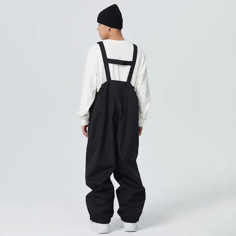 Новинка 2025 парные лыжные брюки зимние 3л ветрозащитные водонепроницаемые