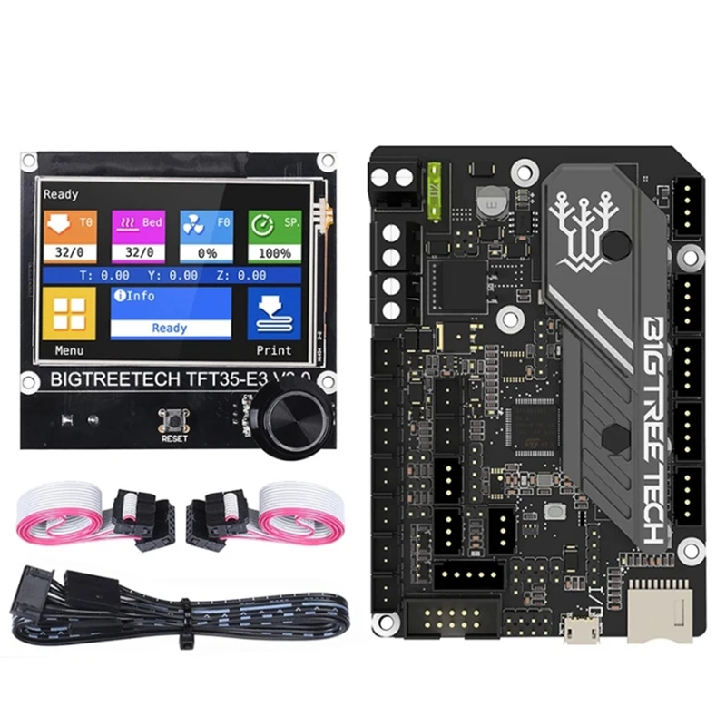 

Детали для 3D-принтера BIGTREETECH SKR MINI E3 V3.0 TFT35 E3 V3.0 TMC2209, 32-битная материнская плата BTT для Ender 3 5 Pro, обновленные комплекты
