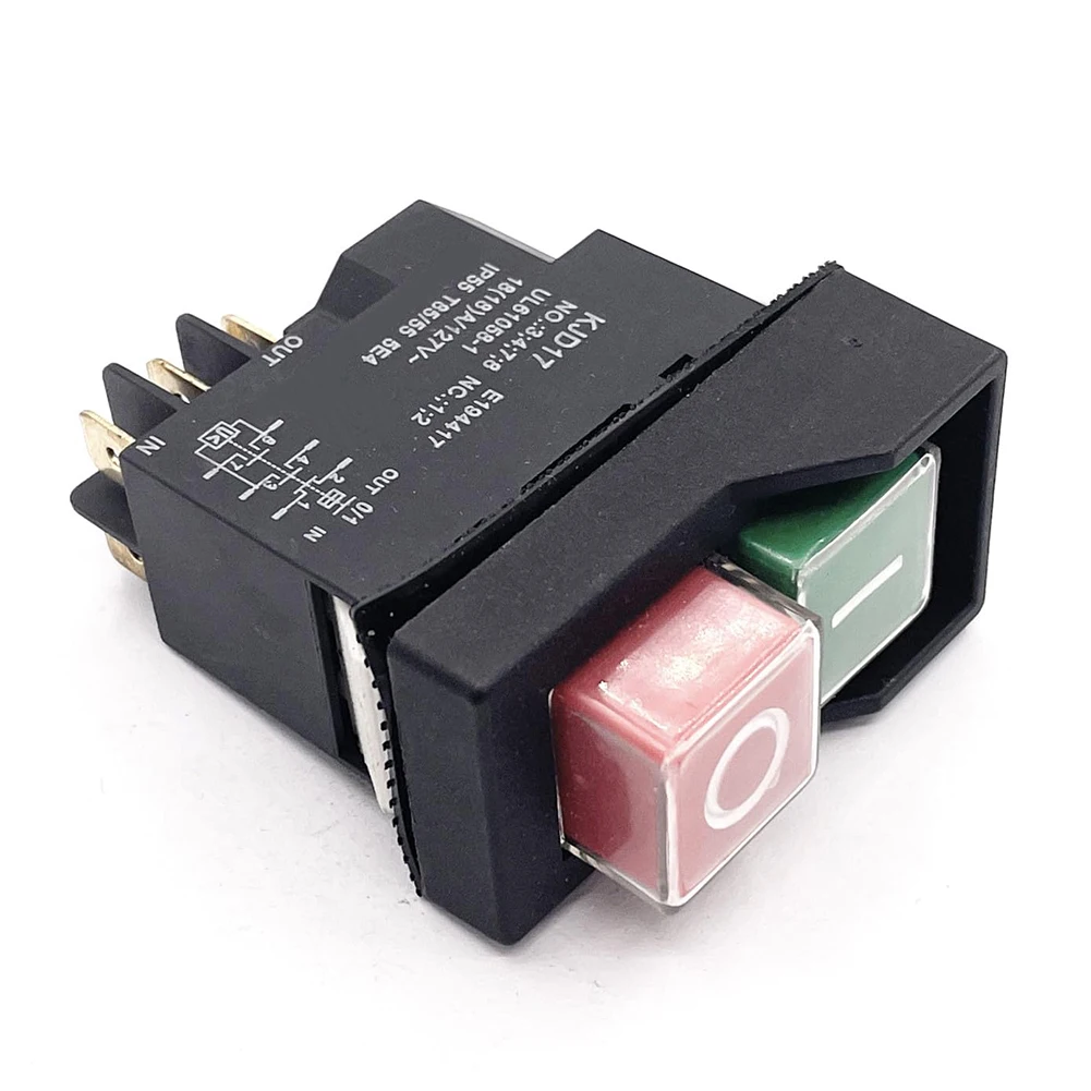 Запасная часть для настольной пилы кнопочный переключатель KJD17