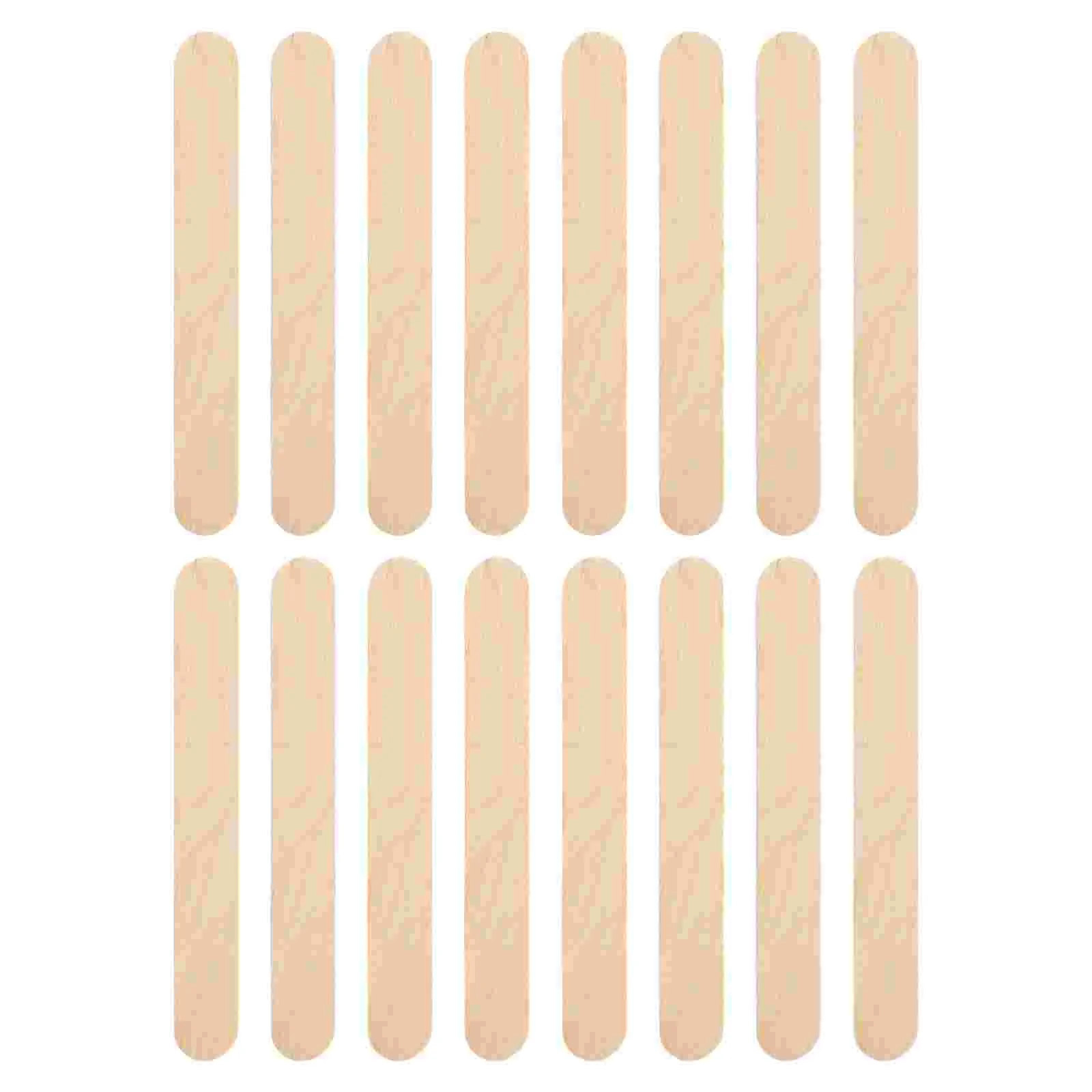 

100 Pcs Spatula Tongue Depressors Sterile Stirring Sticks One-time Diagnostic Wood Mouth Child Clinic