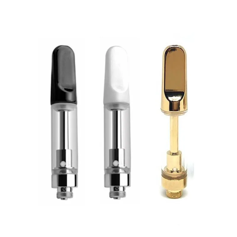 

10pcs/lot CCEL-L Ceramic Vape Cartridge 0.5ml 1.0ml Pyrex Glass Atomizer CBD Cartridge Tank for 510 Thick Oil vape pen CE4+ CE4