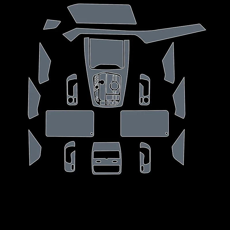 

Для BMW X7 2019-2022 прозрачная защитная пленка из ТПУ, наклейка для салона автомобиля, центральная консоль, шестерня, дверь, оконная панель, автомобильные аксессуары