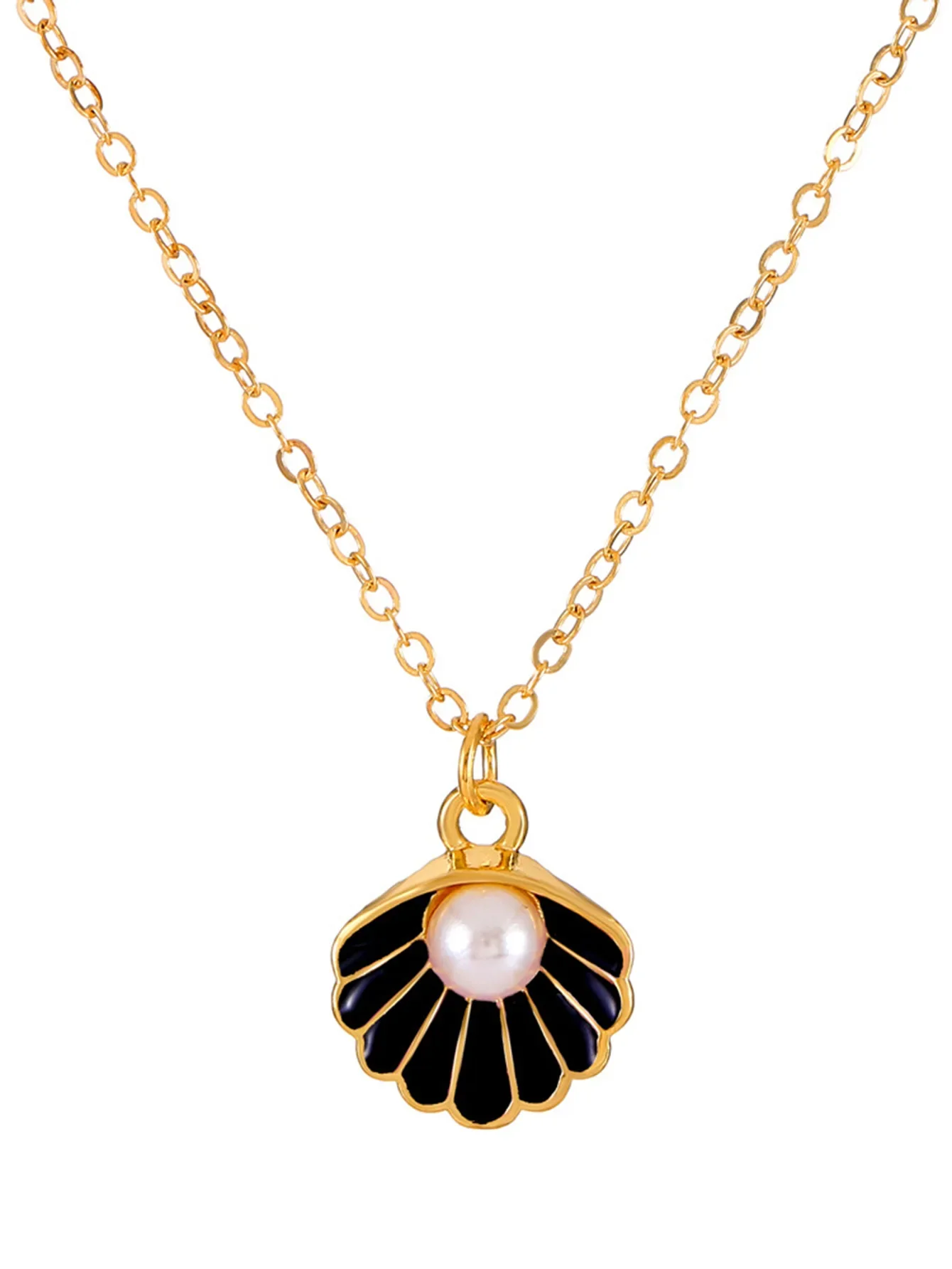 Пляжное ожерелье с ракушкой