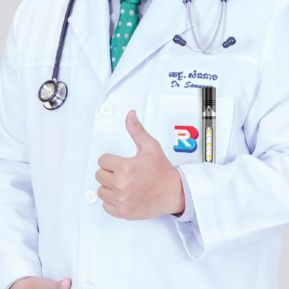 

Многофункциональная ручка для осмотра работы с зарядкой через USB, Мини Портативная Водонепроницаемая ручка для доктора, медсестры, диагнос...