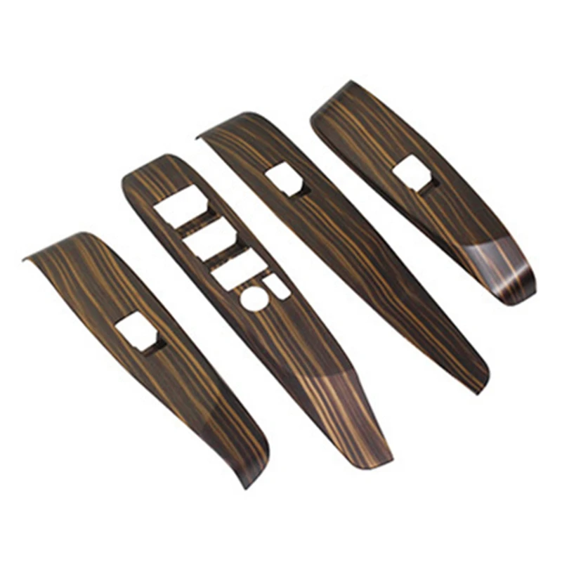 

4 шт. зернистая интерьерная модификация стеклоподъемника панель для Toyota 18-21 восьмого поколения Camry