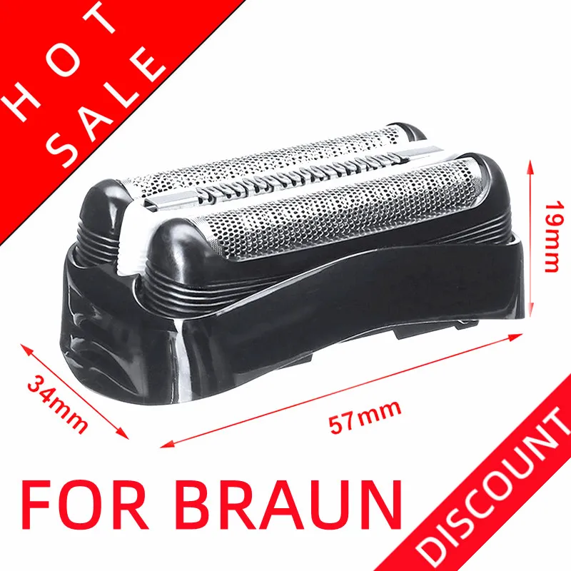 Foil & Cutter Shaver Head For Braun Series 3 320s-4 330s-4 340s-4 345s-4 350cc-4 Cassette Mesh Grid