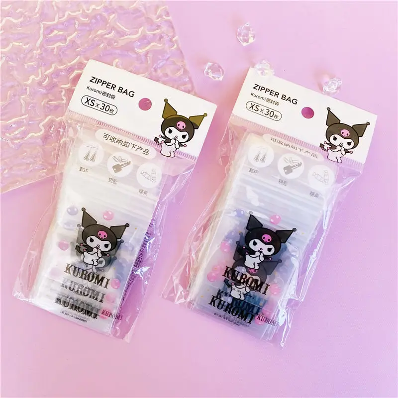 

Sanrio Kuromi Clow M Envelope Bag Buggy Bag Food Grade (30 Packs)