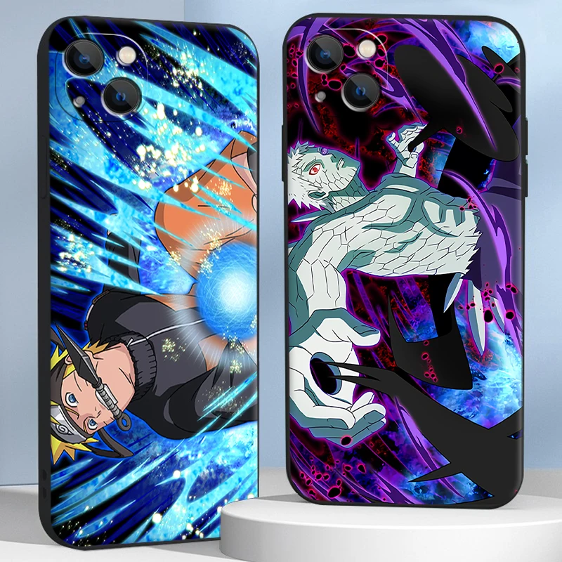 

Naruto Anime Phone Cases For iPhone 11 12 Pro MAX 6S 7 8 Plus XS MAX 12 13 Mini X XR SE 2020 Back Cover Carcasa Soft TPU