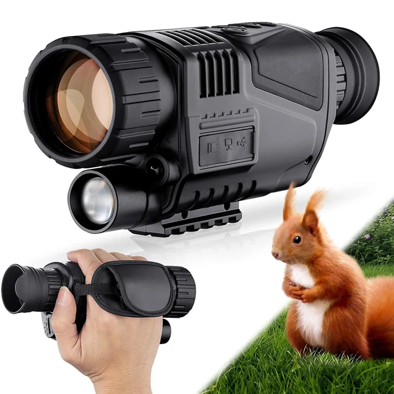 Monocular Scope Scouting Video Dvr Record Camera For Hunting Outdoor P1x-0540