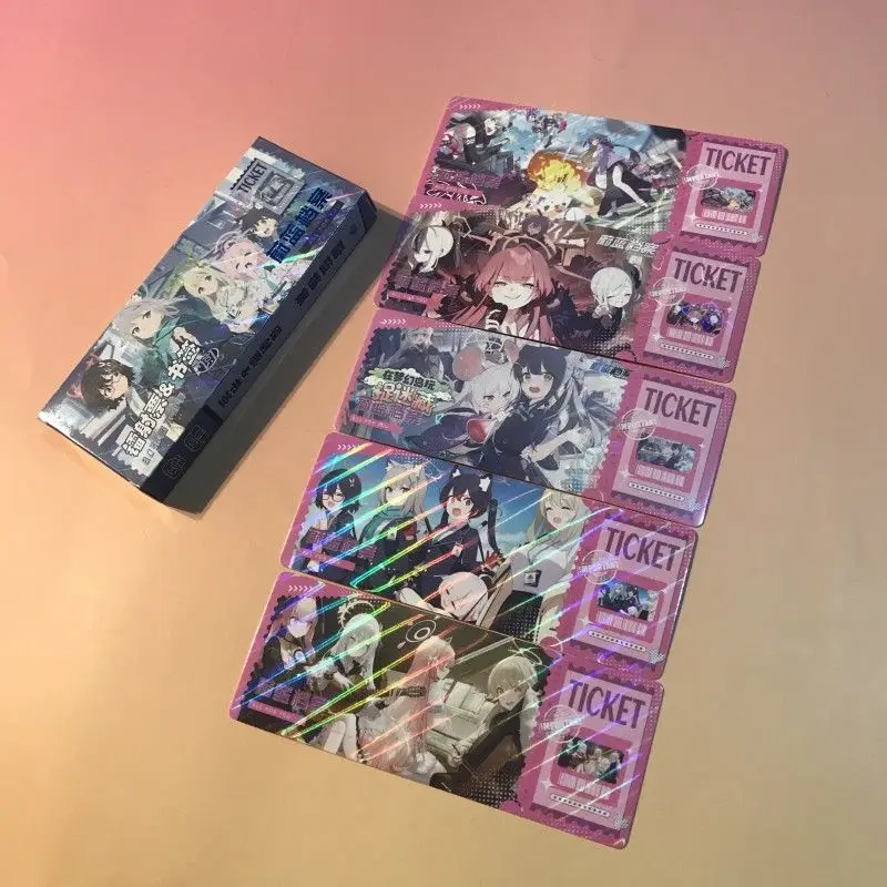 40 шт. синий архив лазерный билет двусторонняя HD-закладка поздравительная