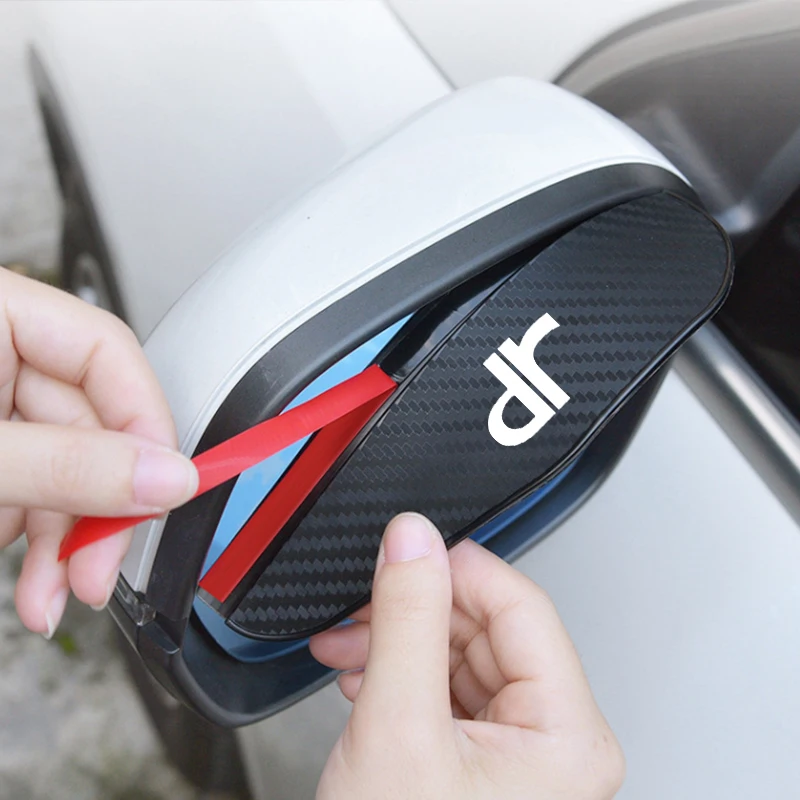 Автомобильное зеркало заднего вида с защитой от дождя 2 шт. наклейка для DR Motors 1 0 EV