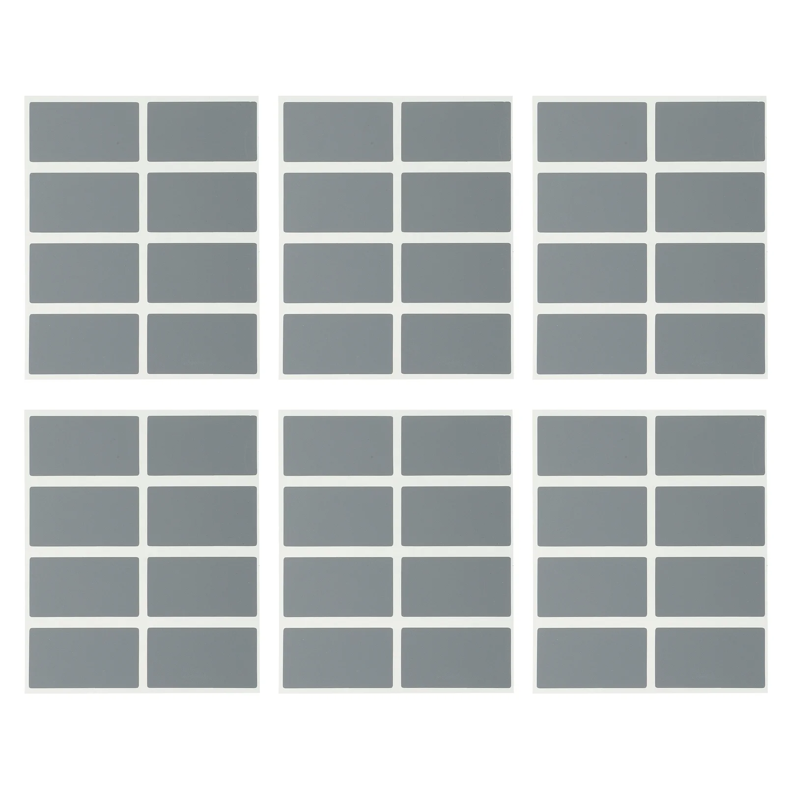 100 шт. наклейки для скретч-карт подарочные призы пустые этикетки карточек