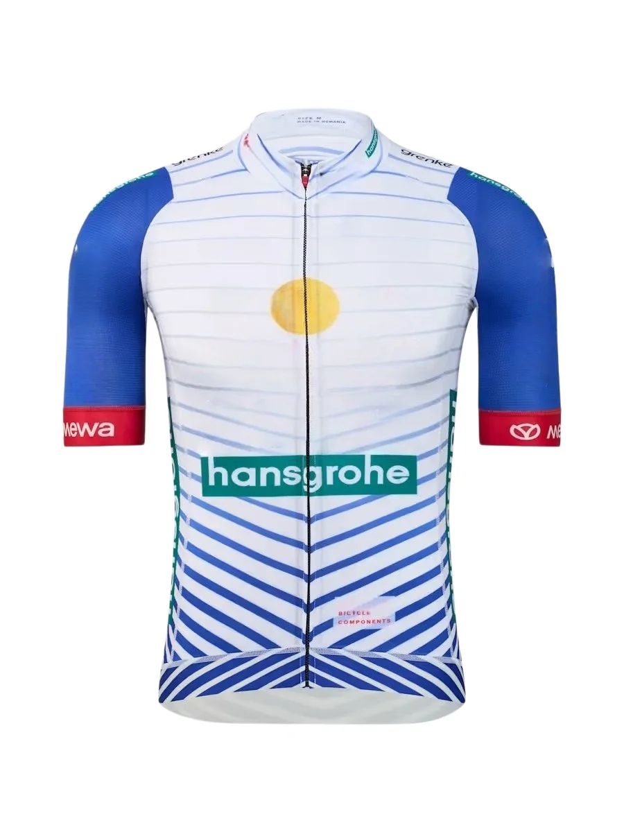 Фото Веломайка с коротким рукавом LASER CUT 2026 BULL BORAful Hansgrohe TEAM, летняя велоформа ROPA CICLISMO + велошорты с лямками №2