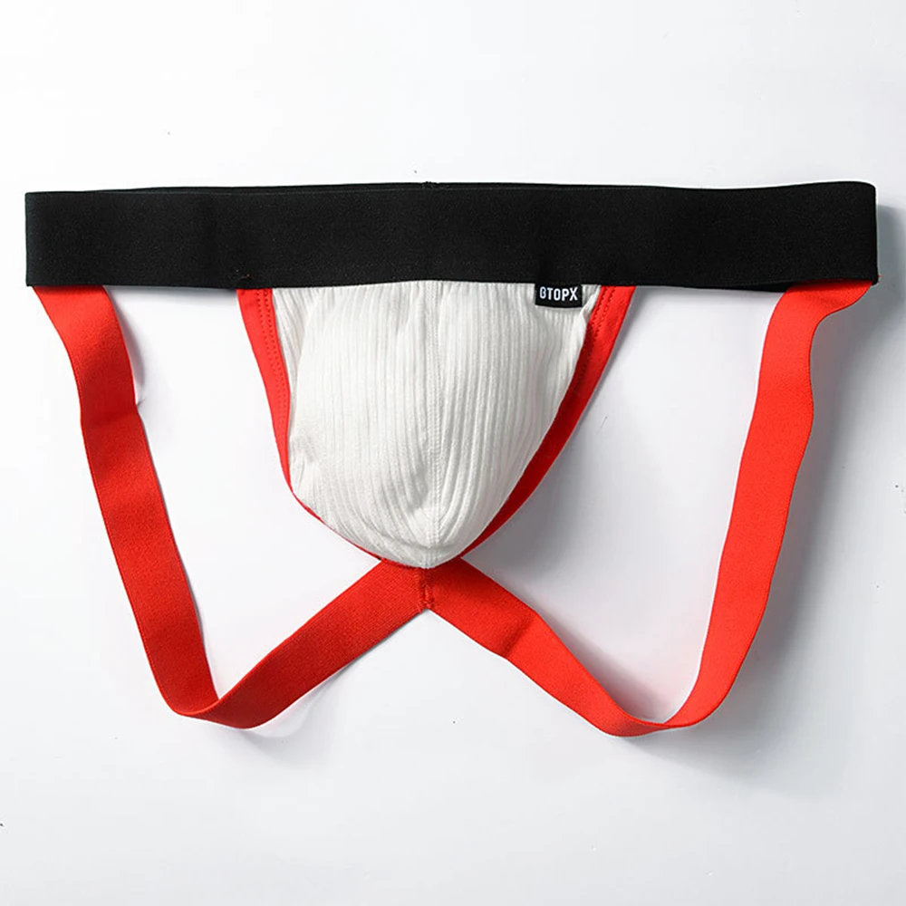 

Atheletic Support Jockstrap Briefs Male Sexy Open Butt G-string Thong Man Sexy Underwear Gay Man Elatic Strap Bulge Pouch Panty