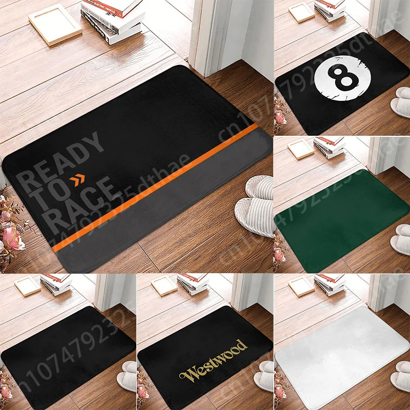

Ready To Race Welcome Entrance Doormats Carpets Rugs Home Bath Decor For Living Room Floor Stair Kitchen Hallway Non-Slip Mat