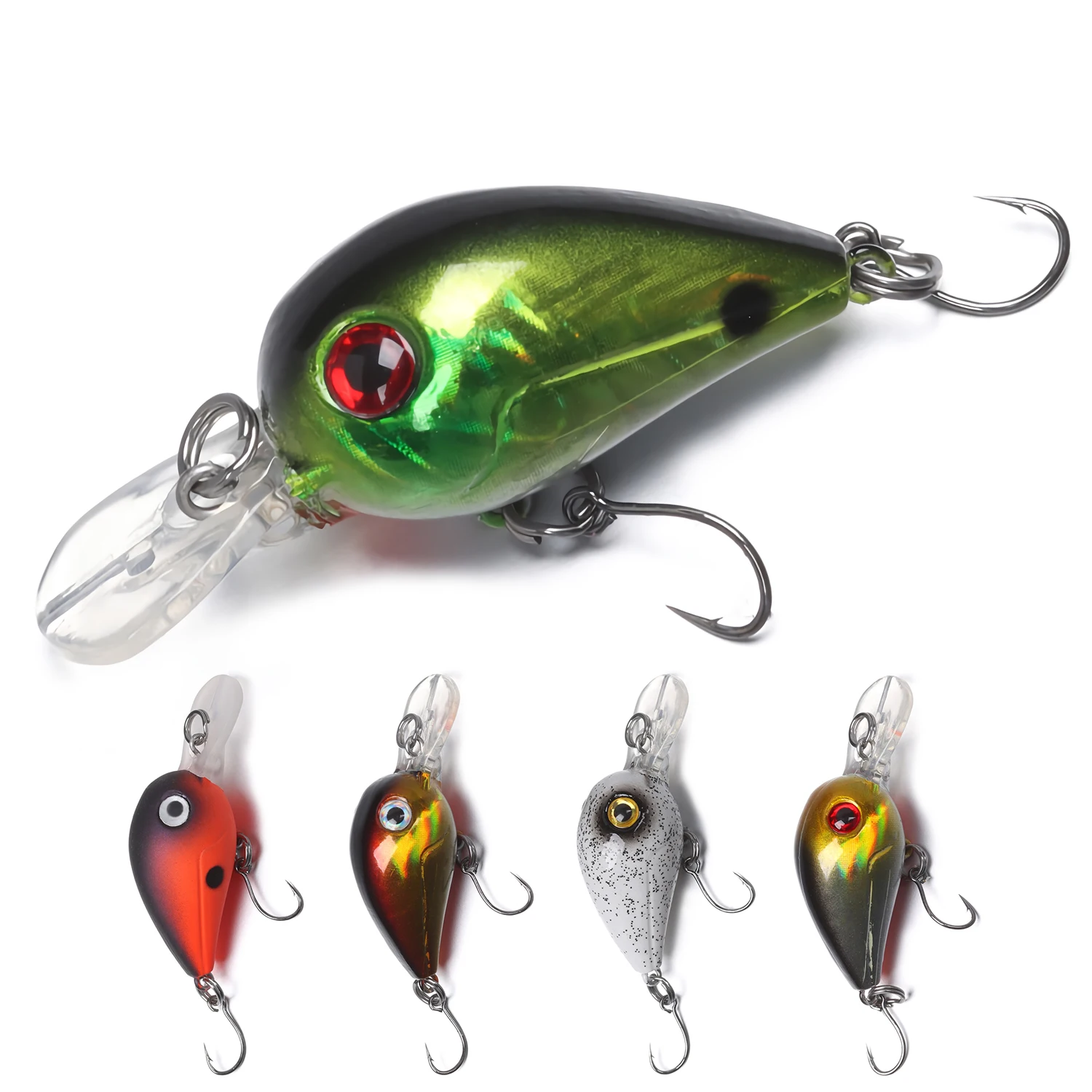 

4g/8g 13cm/18cm Spoon Metal VIB Fishing Lure Spinner Sinking Rotating Spoon Pin Crankbait Sequins Baits Outoor Fishing Tackle
