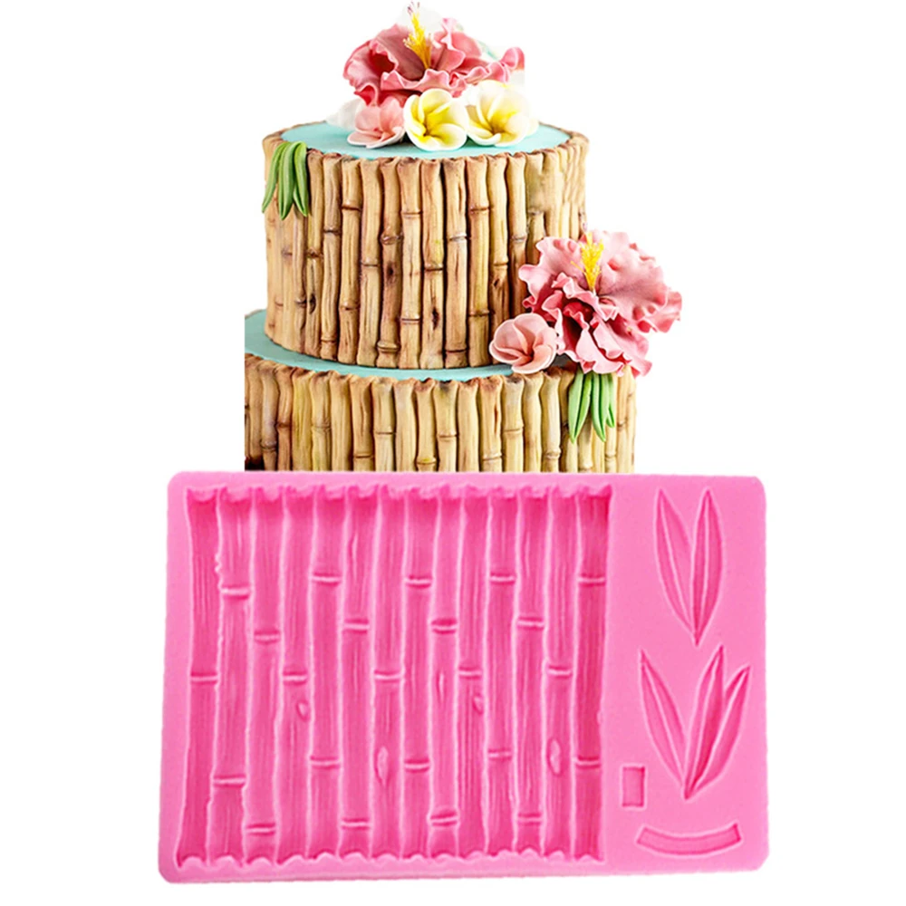 

Chinese Style Bamboo Shaped Silicone Fondant Cake Decorating Mold Chocolate Molds Baking Tools Kitchen Accessories