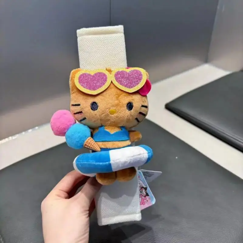 Sanrio Hello Kitty автомобильный ремень безопасности защитный чехол для ремня с рисунком