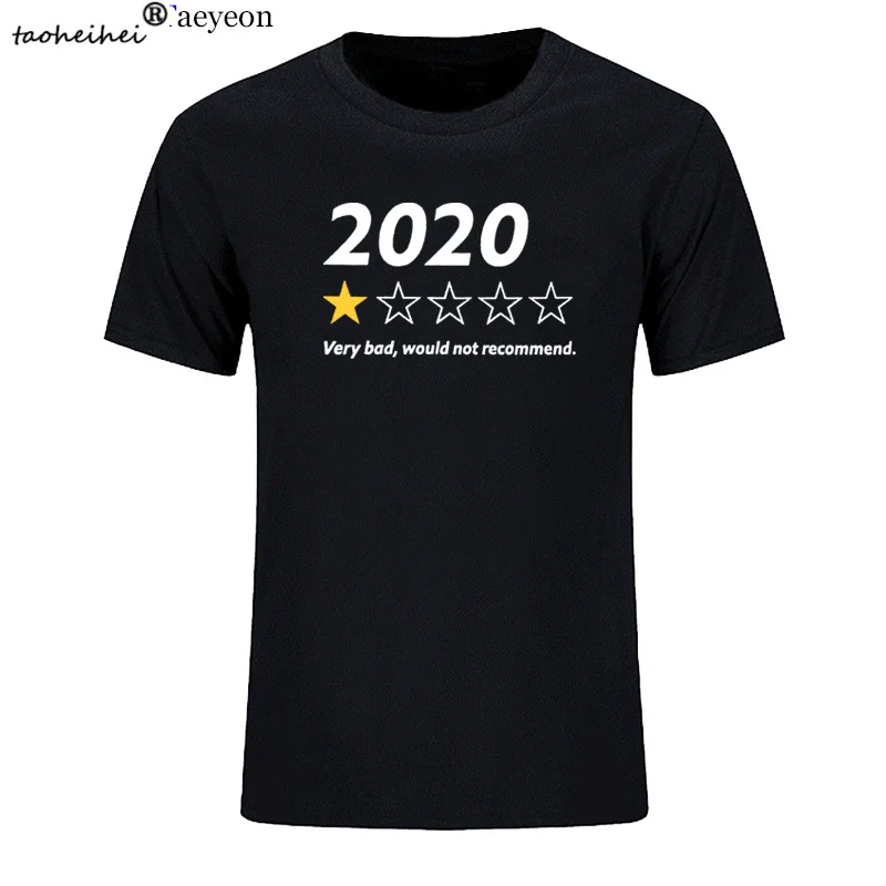 

2020 очень плохая, не рекомендую, забавная Летняя мужская футболка с вырезом «говорить», хлопковая футболка с короткими рукавами, черная футб...