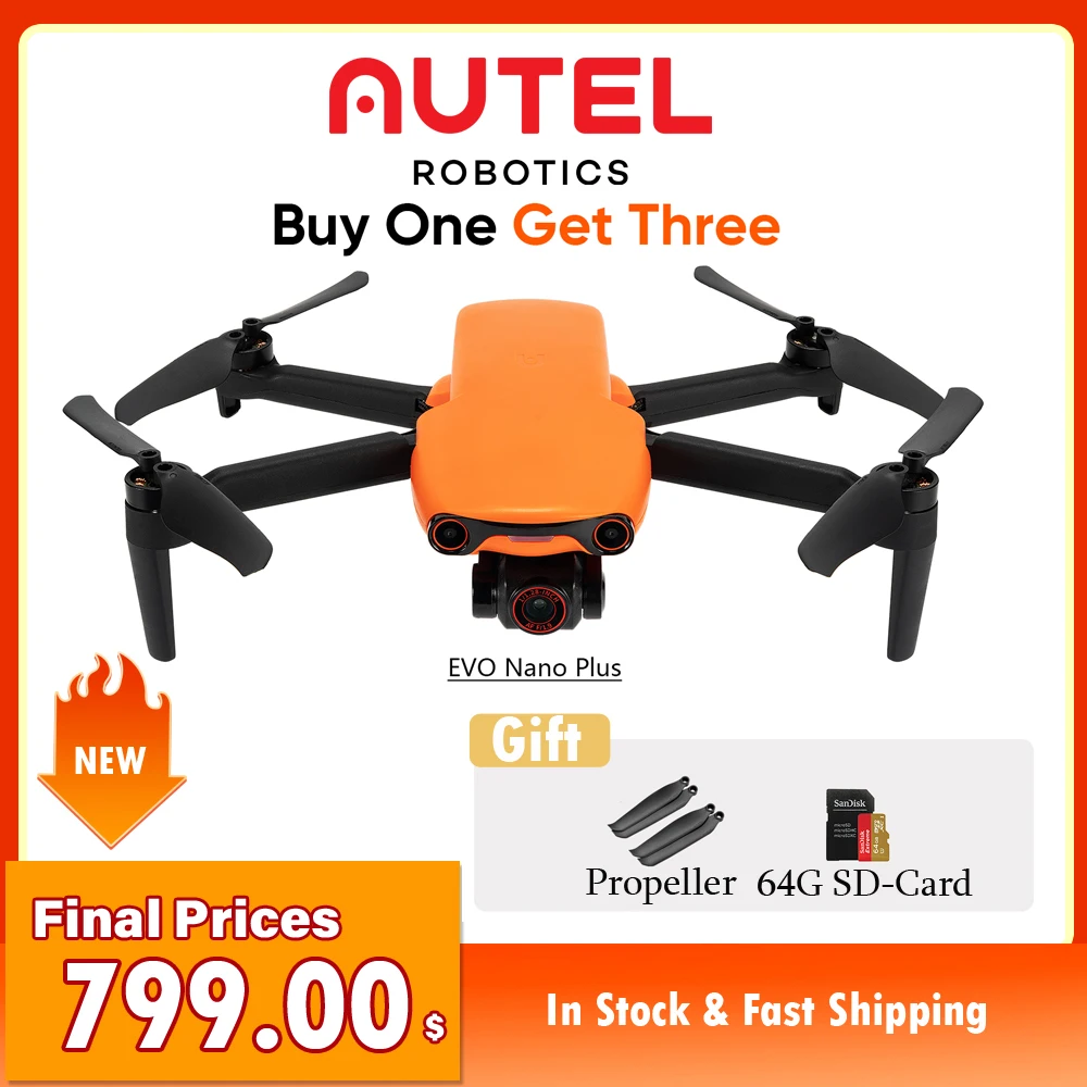 

EVO Nano+ Drone 4K HD Camera RC Helicopter Professional GPS Quadcopter Three-way obstacle avoidance Standard Package Mini Drone
