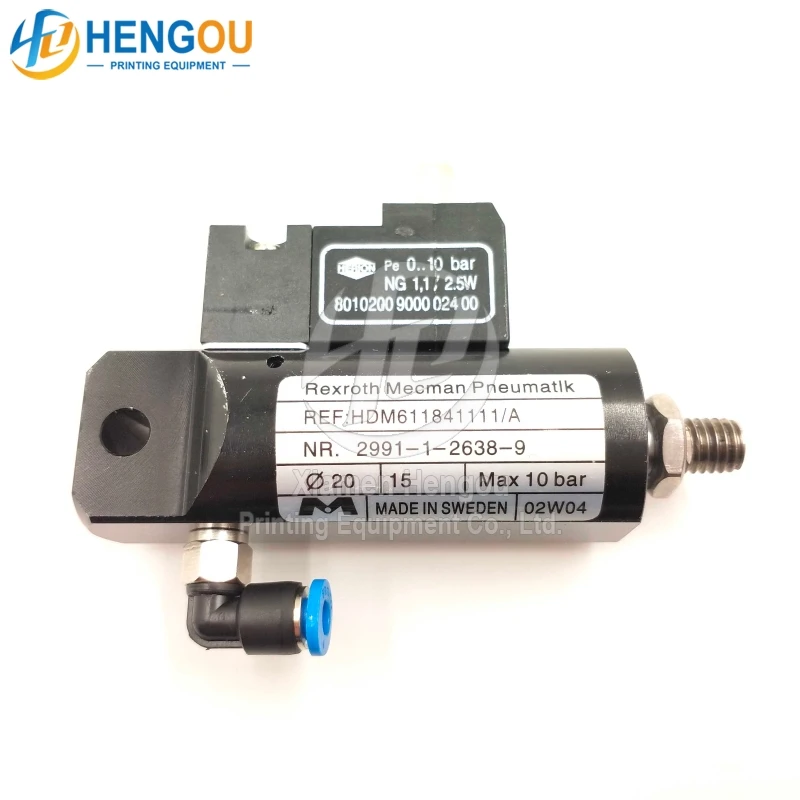 

611841111 offset SM102 SM74 Printing Machine Part Air Cylinder Valve