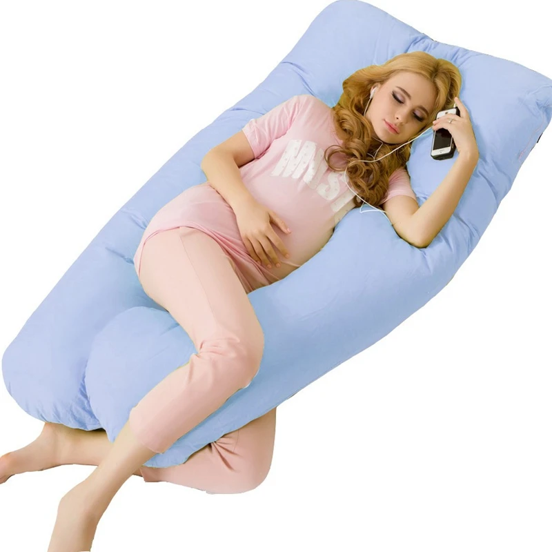 

Подушка U-образная для беременных, 4 цвета, 140 х80х20 см