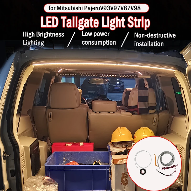 Освещение багажника для Mitsubishi Pajero V73V77V93V97V95V98LED освещение багажника с внутренним освещением