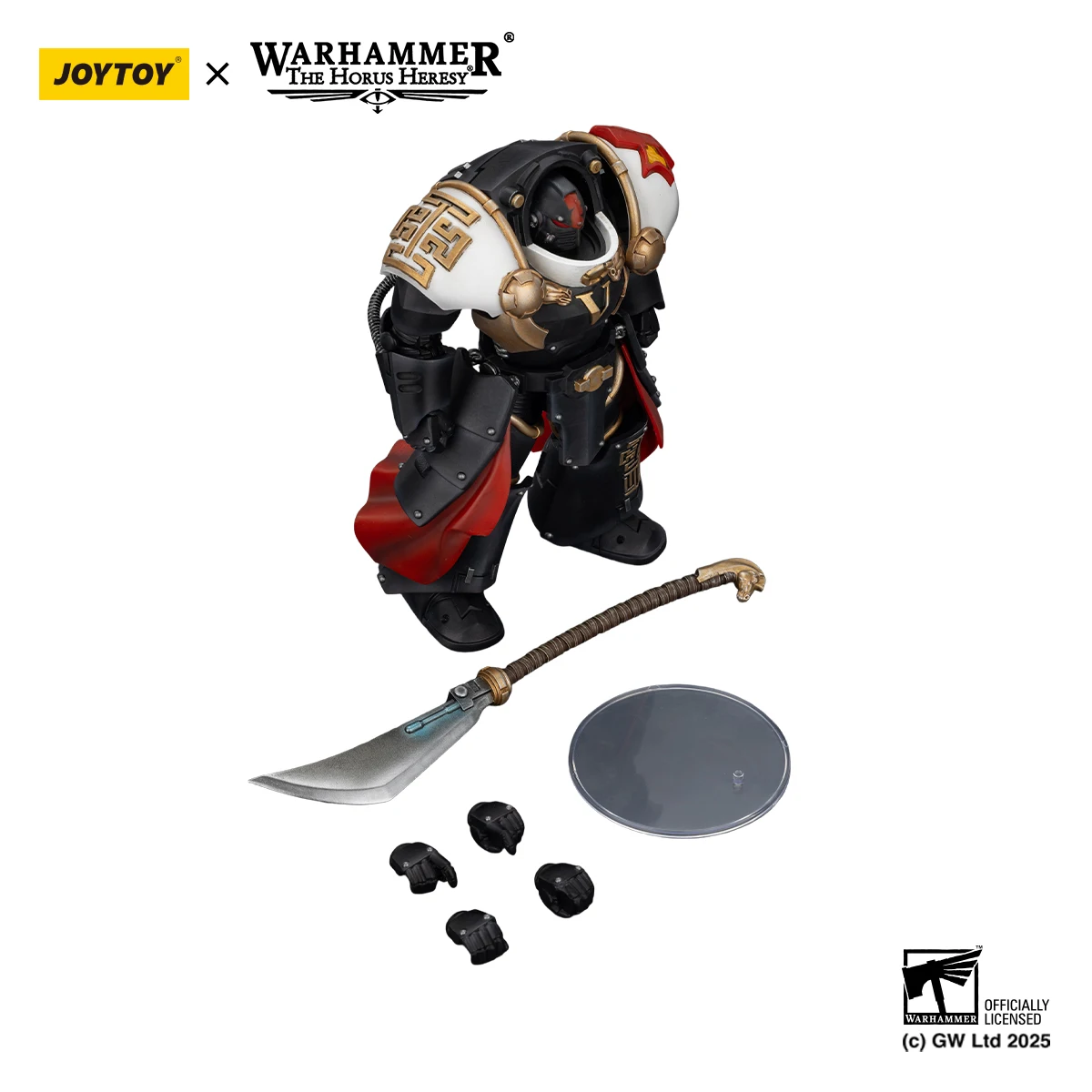 Фото [В НАЛИЧИИ] JOYTOY Warhammer 40K 1/18 Фигурки White Scars Legion Praetor и Ebon Keshig Terminator, набор из 3 моделей №5