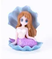 

4-стильный домашний декор, фигурка русалки из смолы, украшения для торта, статуя, украшение для декора Hogar, эстетические фигурки, Decoracao Para Sala