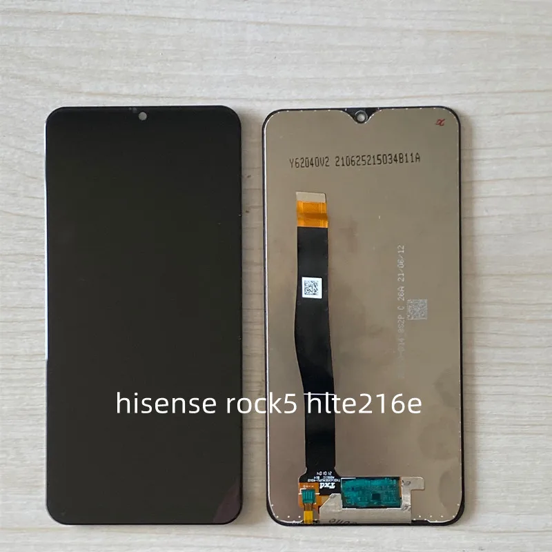 ЖК-дисплей 6,22 дюйма для Hisense Rock 5 HLTE216T с рамкой кодирующий преобразователь сенсорного экрана в сборе для Hisense Rock V