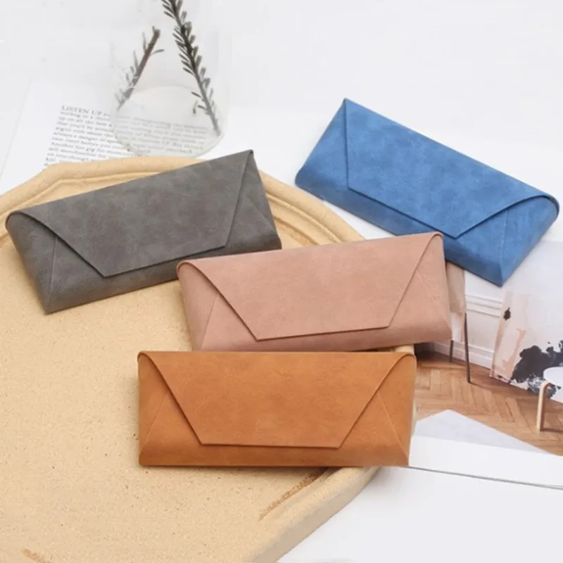 

PU Leather New Fashion Cover Sunglasses Case for Women Men Glasses Portable Soft Glasses Pouch Bag Accessories Glasses Box