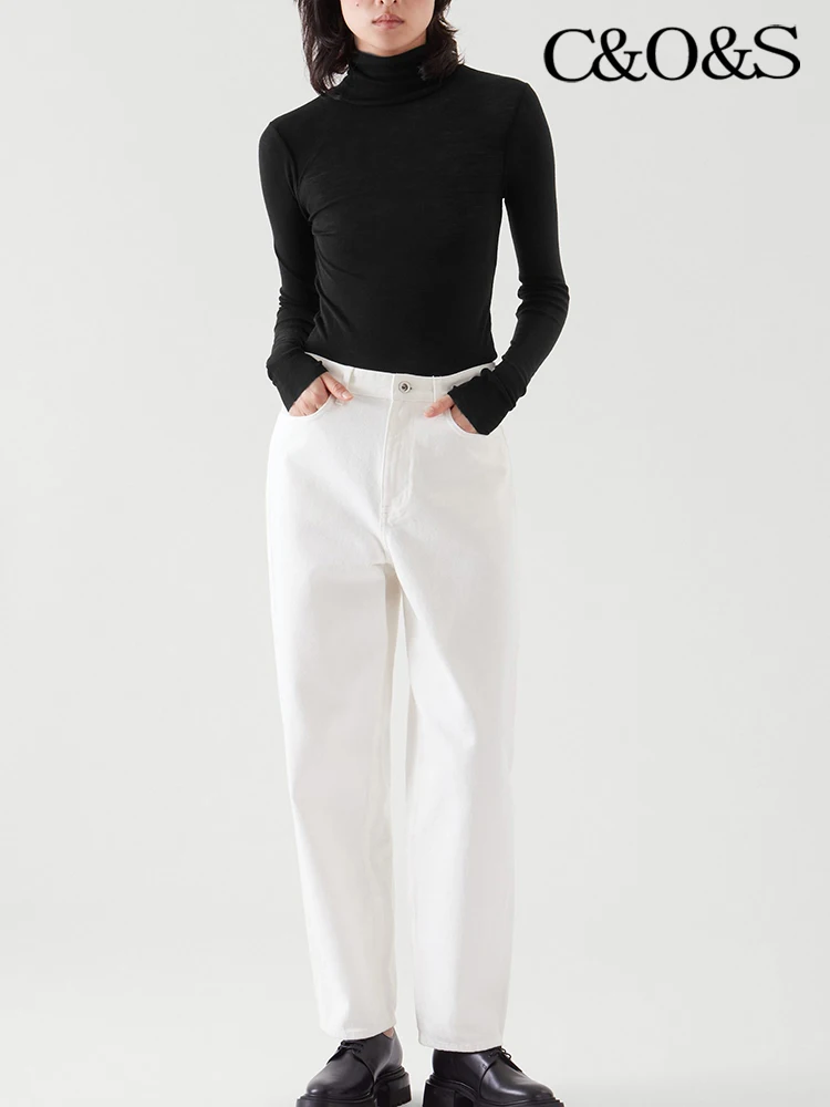 Женская прозрачная футболка с длинным рукавом в повседневном стиле вязаный топ