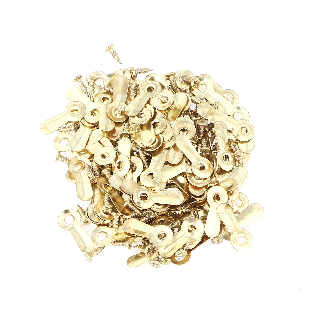 

200 Pcs Black Screws Picture Screw Turn The Screw Picture Photo Arch Frame Turn Button Photo Buttons Photo Button Screws Block