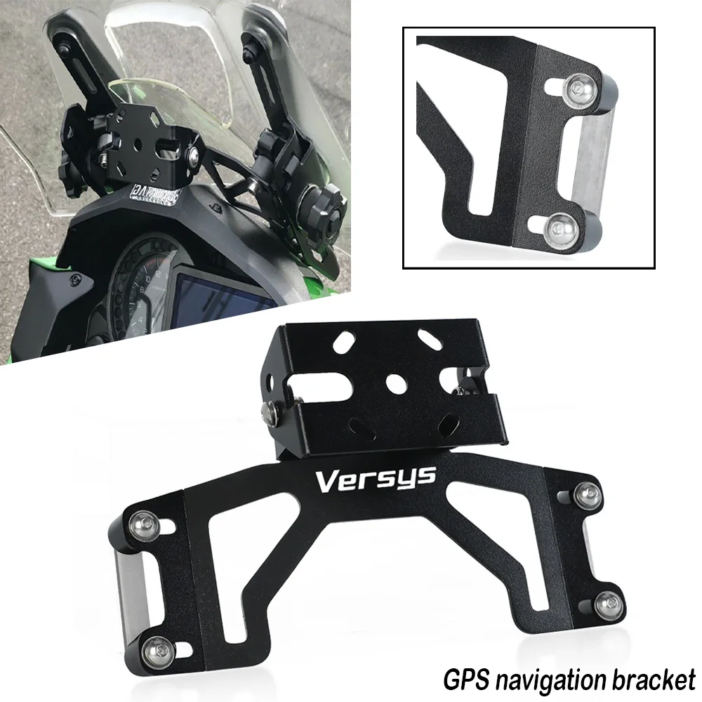 

Motorcycle Accessories Versys 1000 Mobile Phone GPS Navigation bracket Supporter Holder For Kawasaki Versys1000 2019 2020